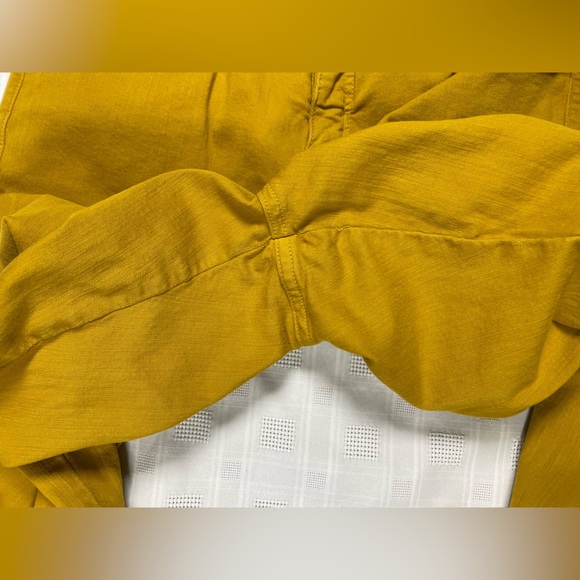 Karen Kane Mustard Yellow Skinny Pants Size 12 Made in USA Stretchy - Picture 11 of 15